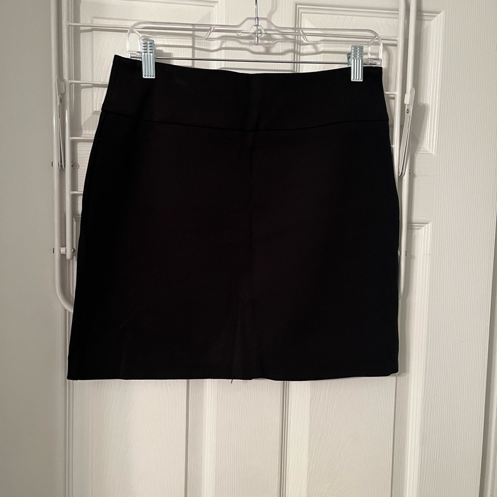 Willi Smith Classic Black Mini Pencil Skirt